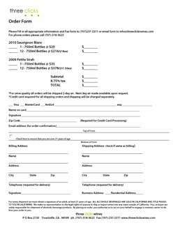 Order Form
